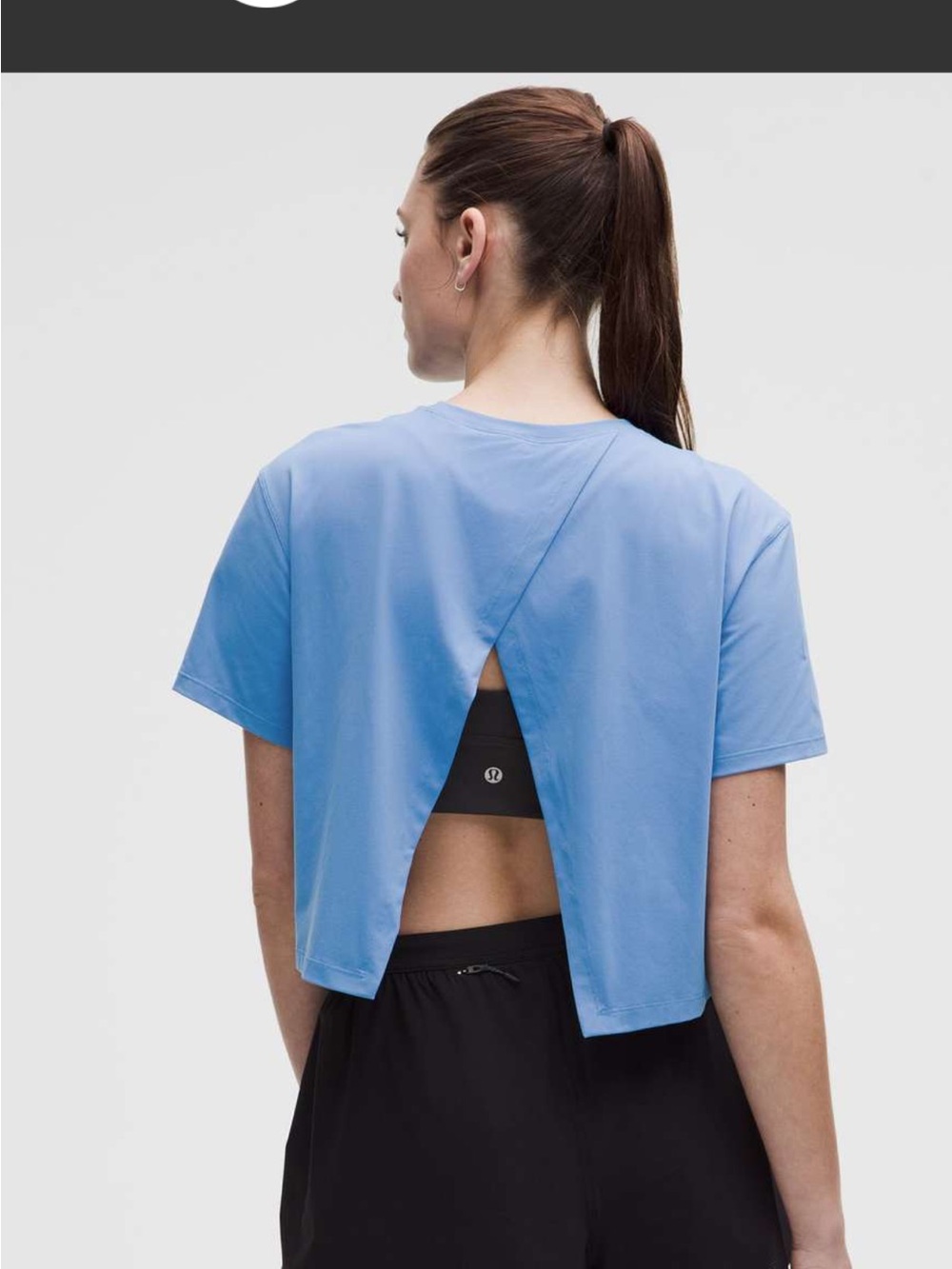 NWT!🍋🍋Lululemon Pace Crush Cross-Back Graphic T-shirt🍋🍋. X-Large. Pool Party.
